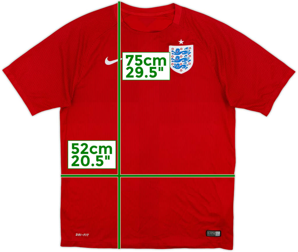 2014-15 England Away Shirt - 5/10 - (L)