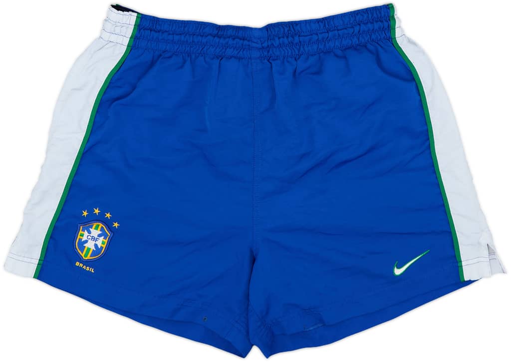 1998-00 Brazil Away Shorts - 5/10 - (M)