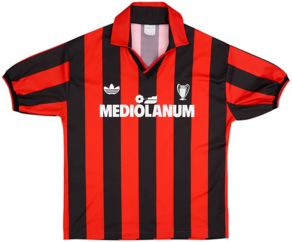 1990-91 AC Milan Home Shirt - 4/10 - (L)
