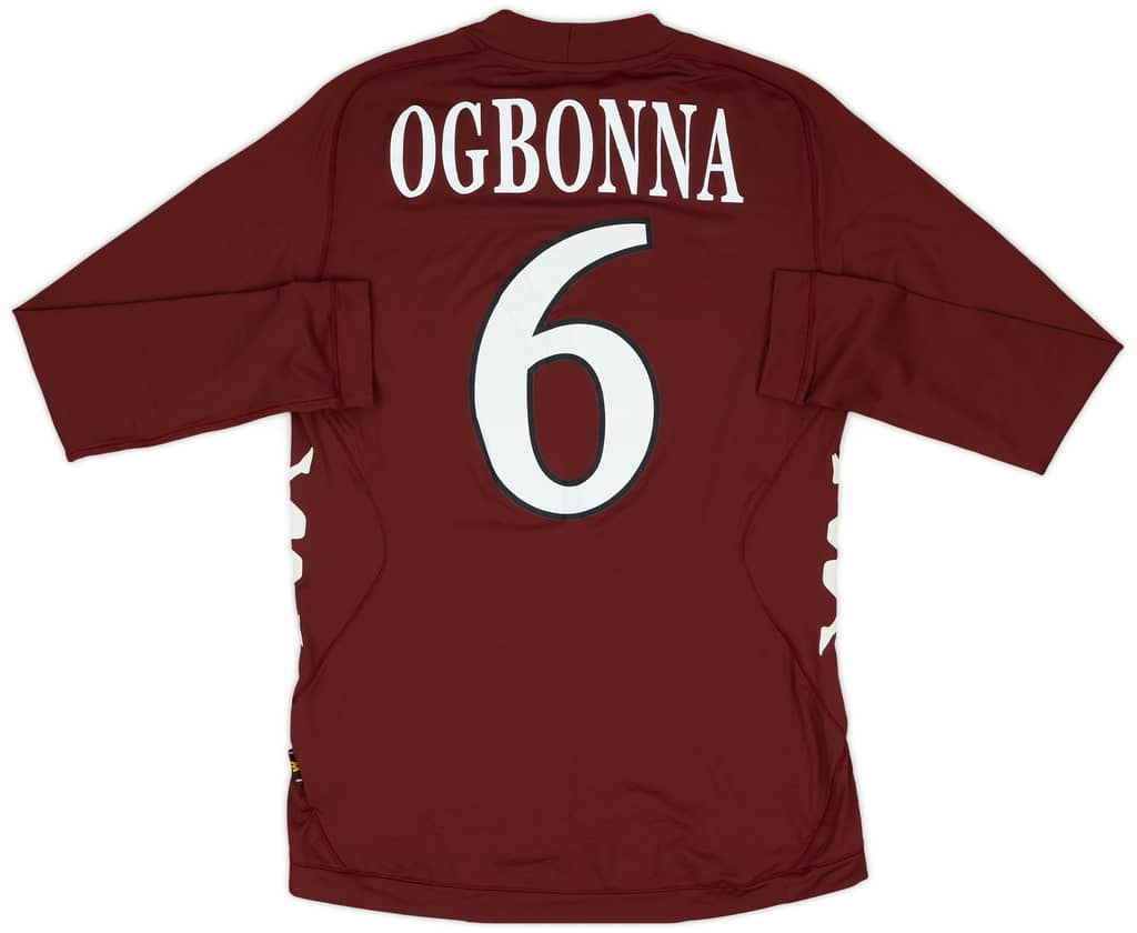 2012-13 Torino Match Issue Home L/S Shirt Ogbonna #6