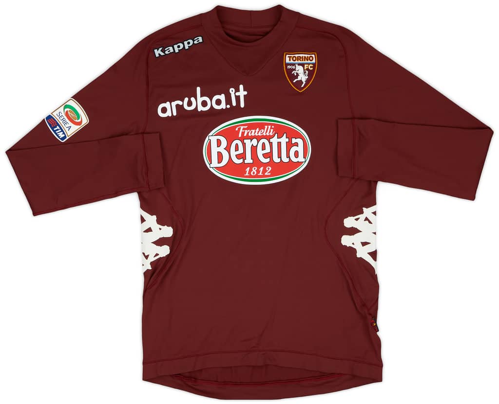 2012-13 Torino Match Issue Home L/S Shirt Ogbonna #6