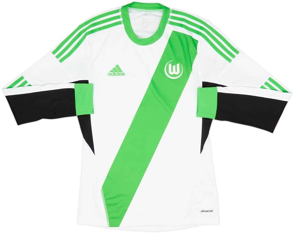 2012-13 Wolfsburg Away L/S Shirt - 9/10 - (S)