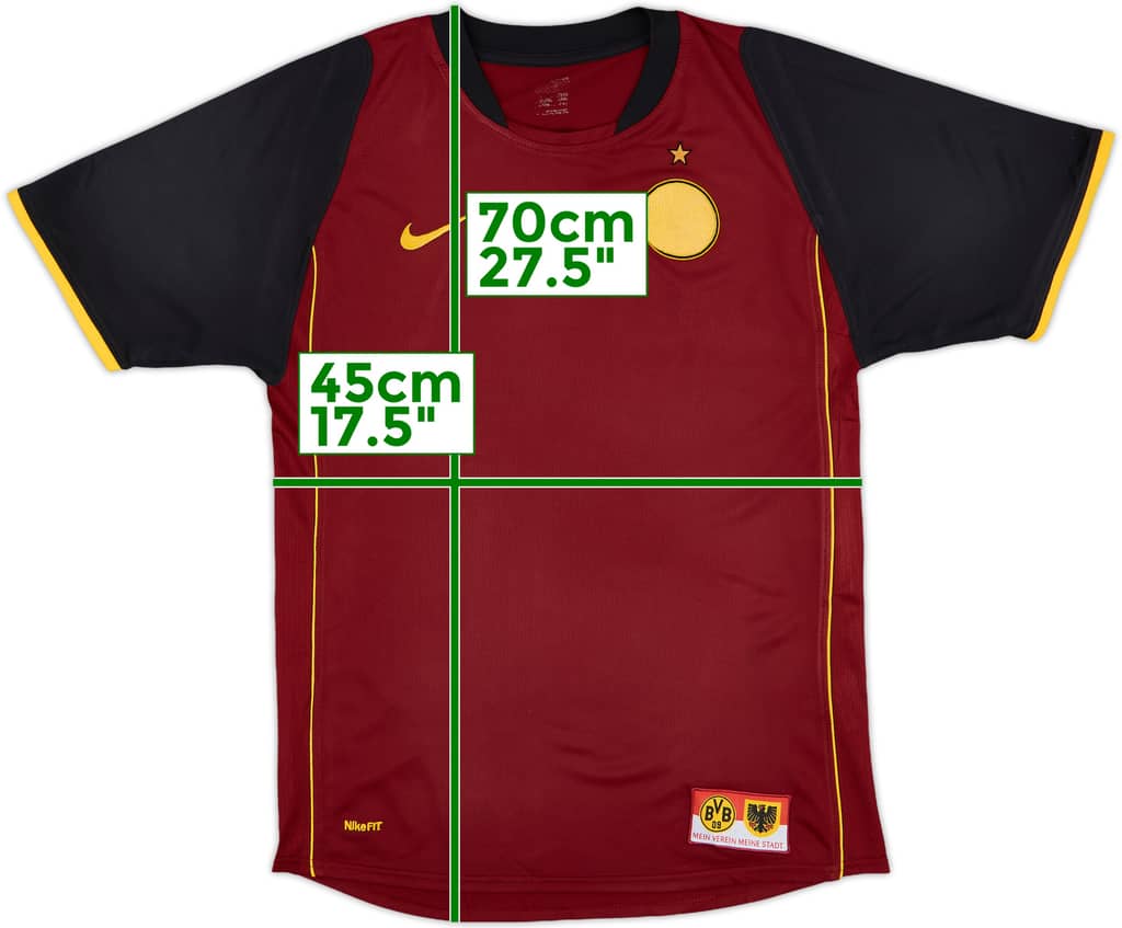 2007-08 Borussia Dortmund Away Shirt - 4/10 - (S)