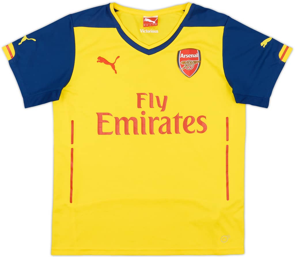 2014-15 Arsenal Away Shirt - 8/10 - (XL.Boys)