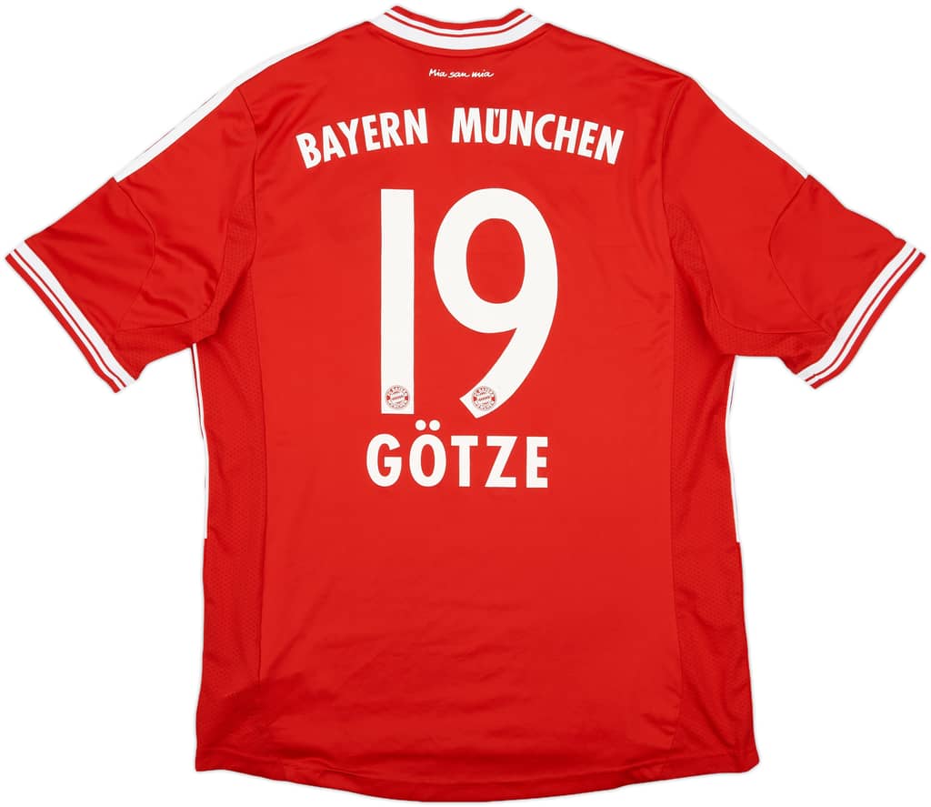 2013-14 Bayern Munich Home Shirt Gotze #19 - 6/10 - (L)