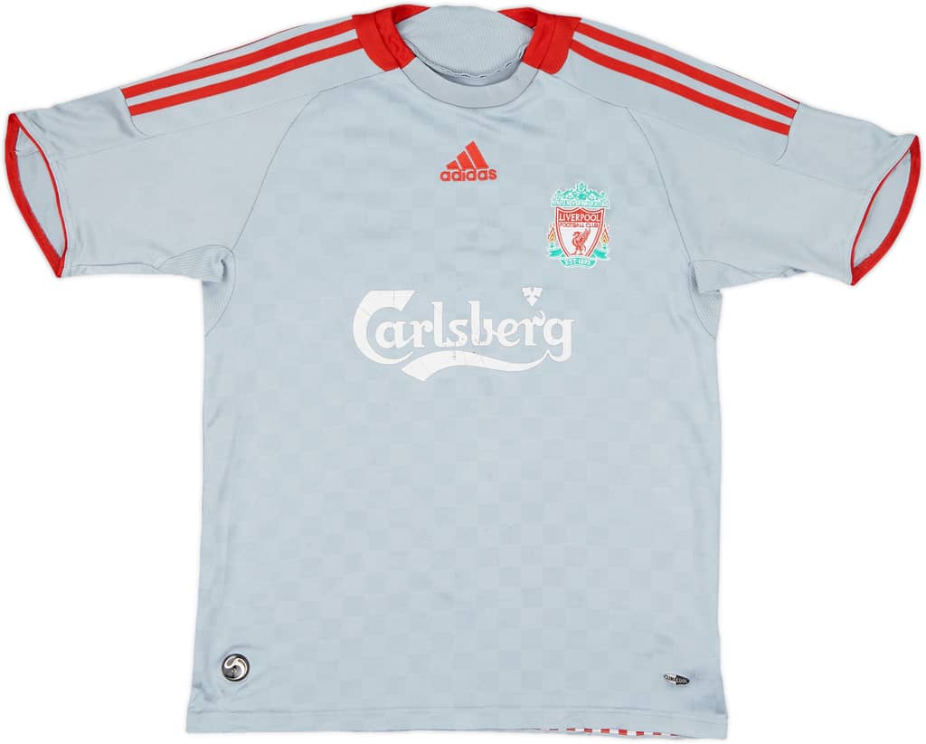 2008-09 Liverpool Away Shirt - 5/10 - (XL.Boys)