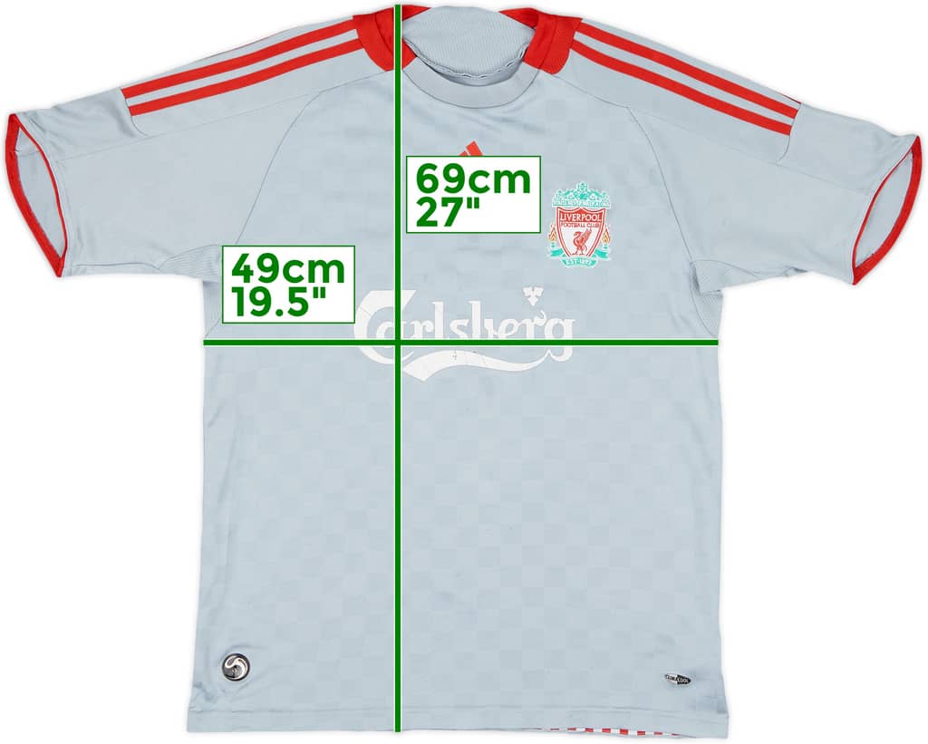 2008-09 Liverpool Away Shirt - 5/10 - (XL.Boys)