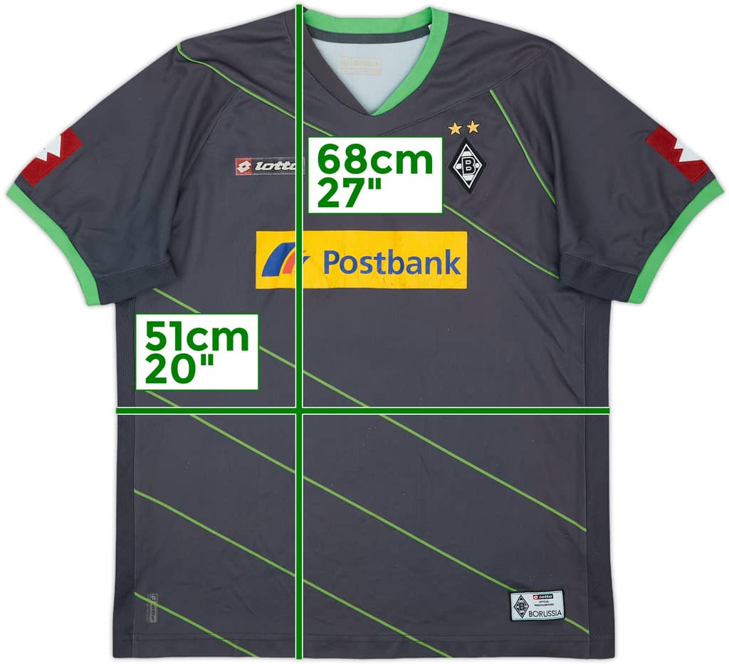2012-13 Borussia Monchengladbach Away Shirt - 5/10 - (XL.Boys)
