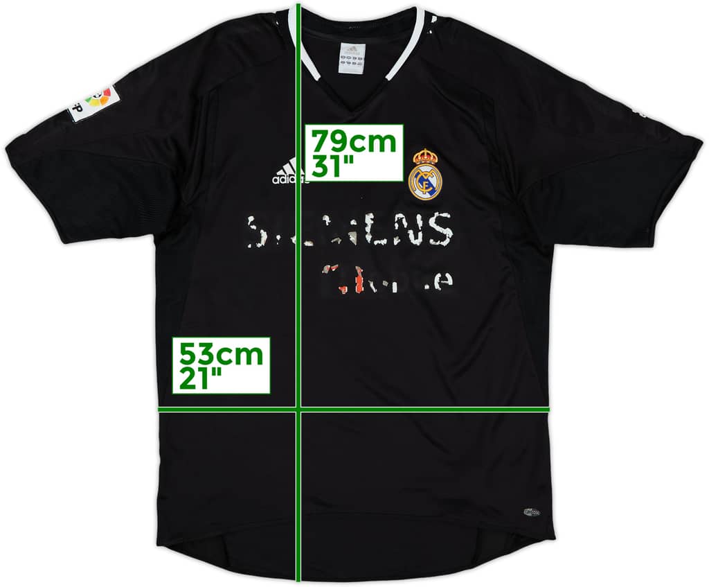 2004-05 Real Madrid Away Shirt - 4/10 - (M)