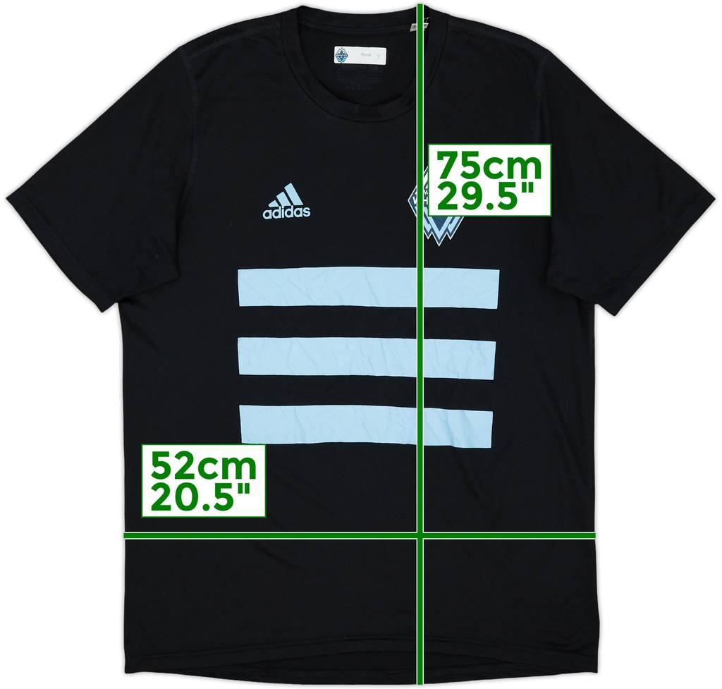 2020-21 Vancouver Whitecaps adidas Cotton Tee - 8/10 - (L)