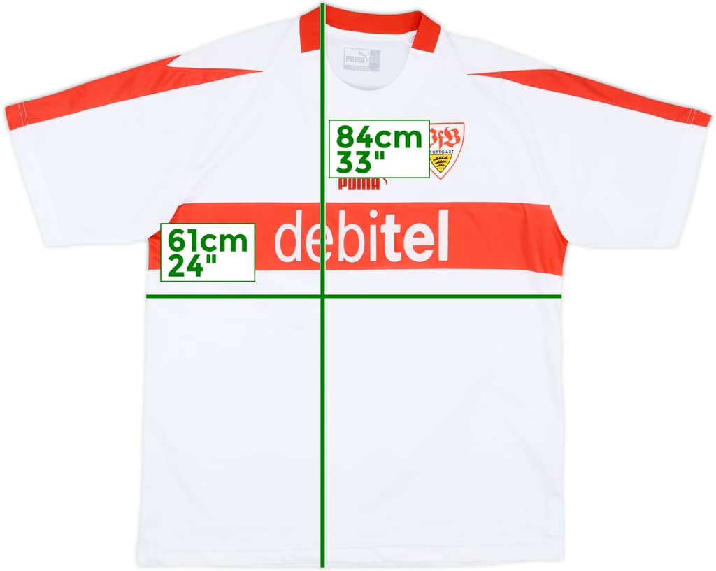 2002-03 Stuttgart Home Shirt - 8/10 - (XXL)
