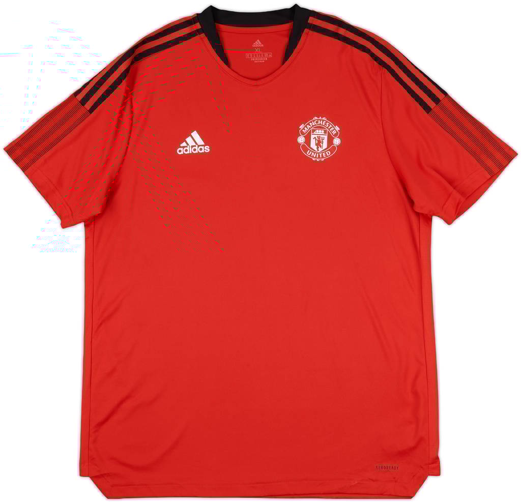 2021-22 Manchester United adidas Training Shirt - 8/10 - (XL)