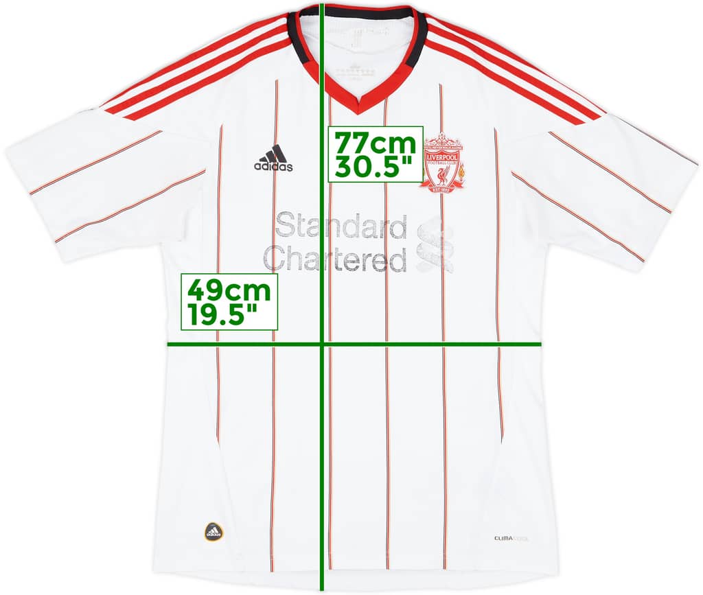 2010-11 Liverpool Away Shirt - 4/10 - (L)