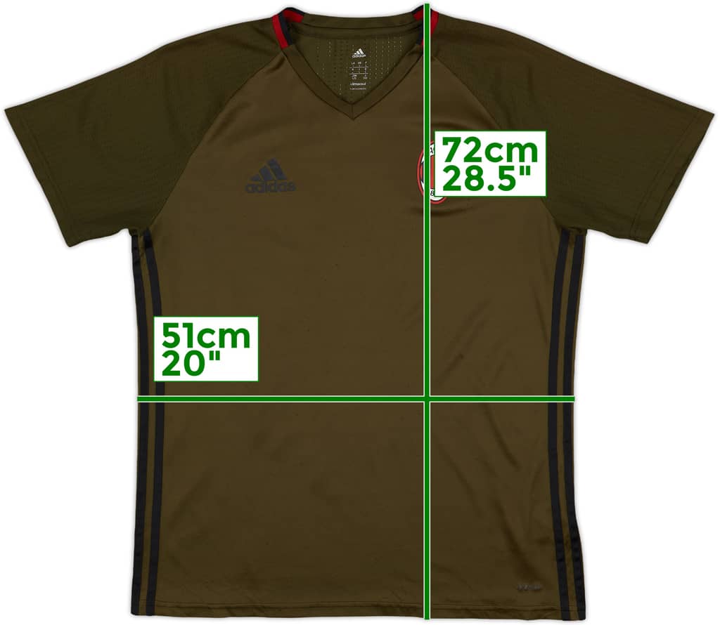 2016-17 AC Milan adizero Training Shirt - 7/10 - (L)