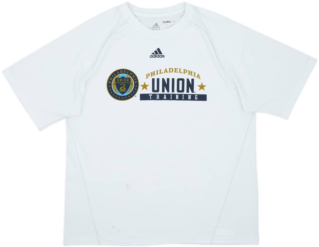 2015 Philadelphia Union adidas Cotton Tee - 4/10 - (L)