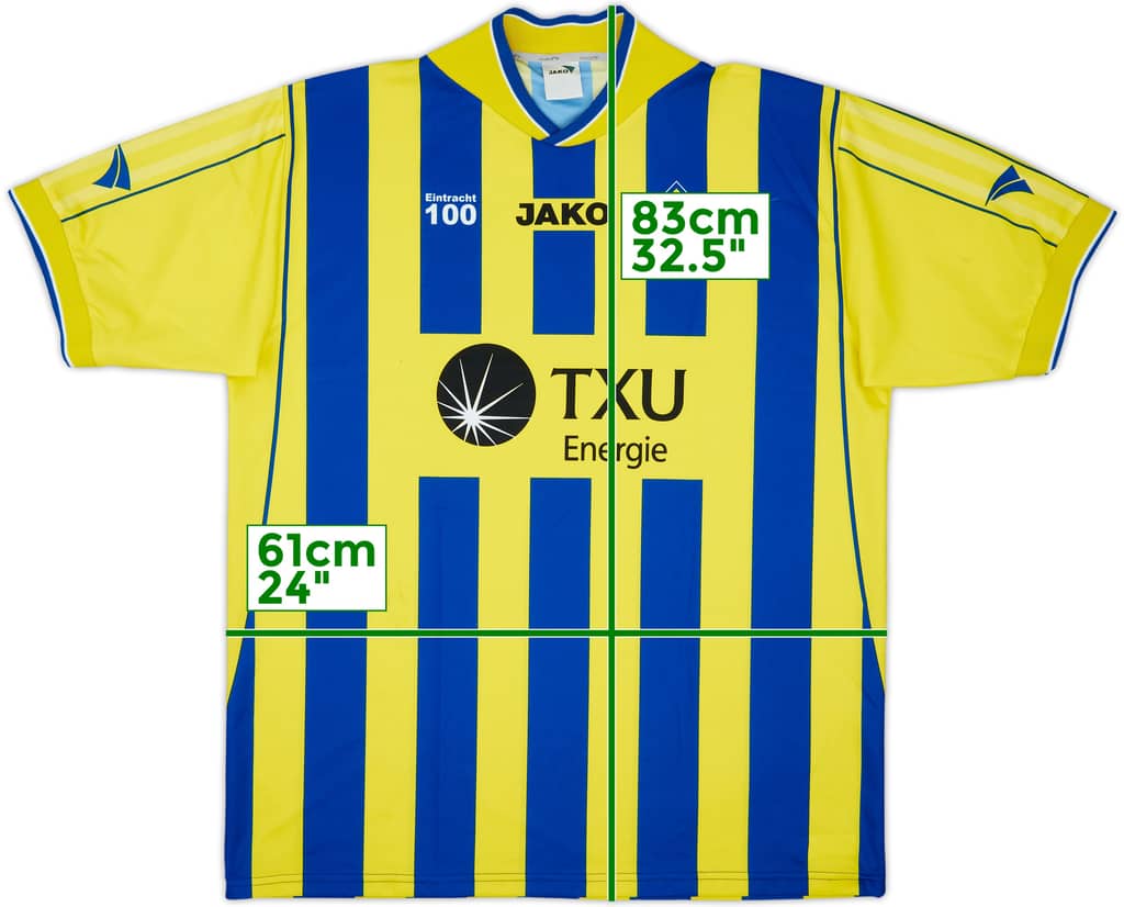 2002-03 Eintracht Braunschweig Home Shirt - 6/10 - (XL)