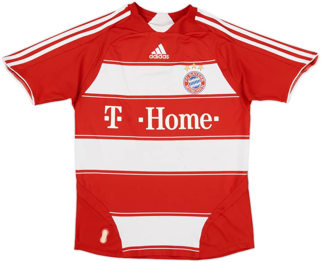 2007-08 Bayern Munich Home Shirt Toni #9 - 5/10 - (XL.Boys)