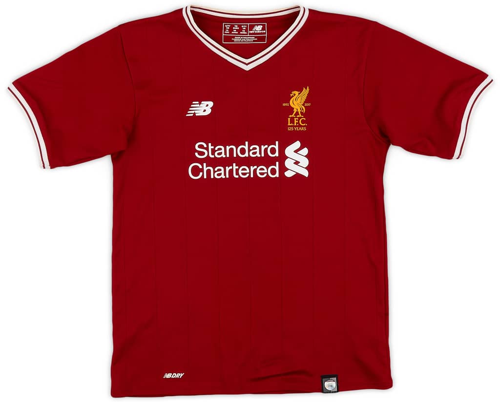 2017-18 Liverpool 125 Years Home Shirt - 6/10 - (6-7 Years)