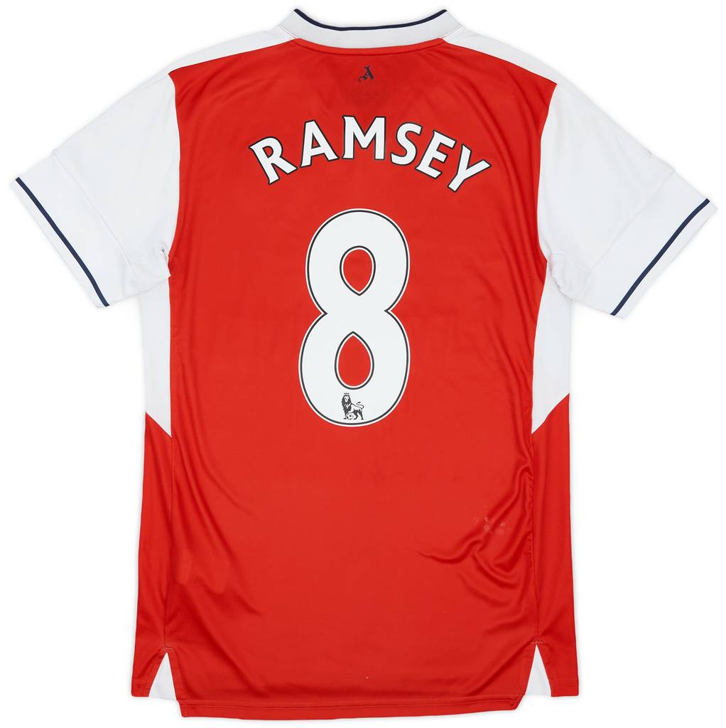 2016-17 Arsenal Home Shirt Ramsey #8 - 9/10 - (XS)