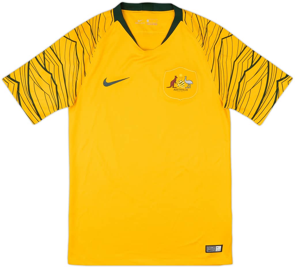2018-20 Australia Home Shirt - 9/10 - (S)