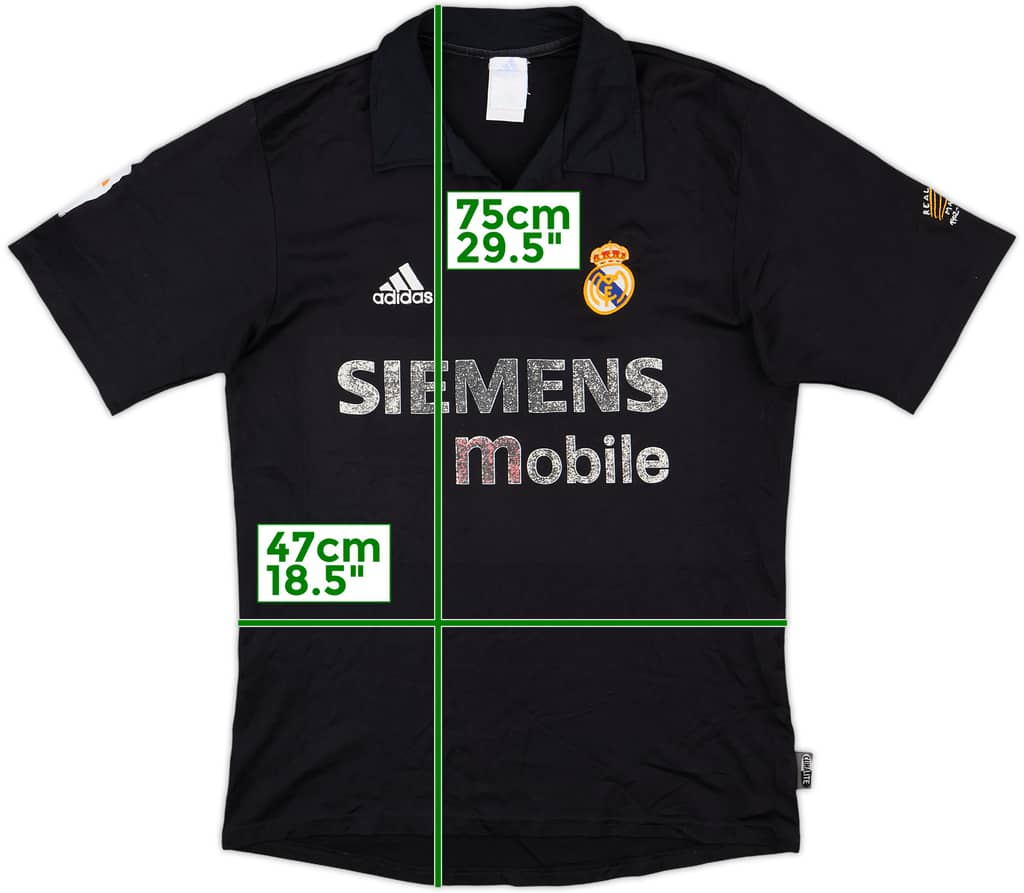 2002-03 Real Madrid Centenary Away Shirt - 4/10 - (S)
