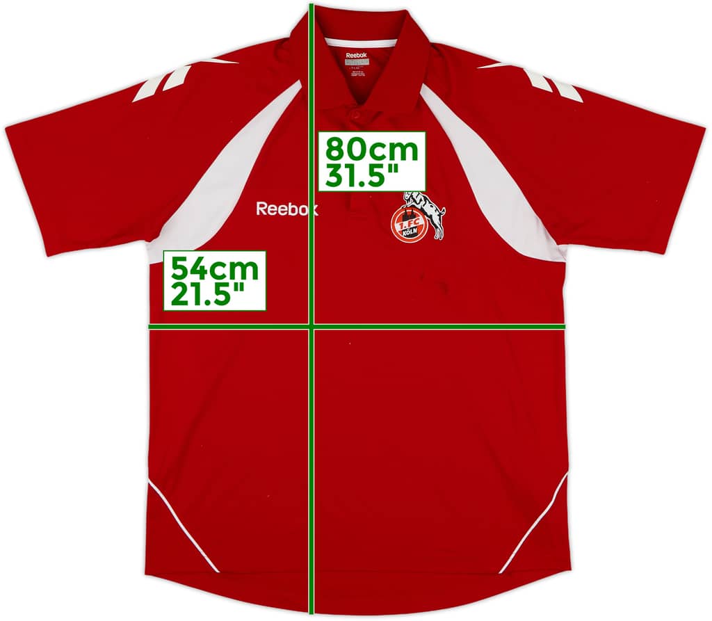 2008-09 FC Koln Reebok Polo Shirt - 6/10 - (M)