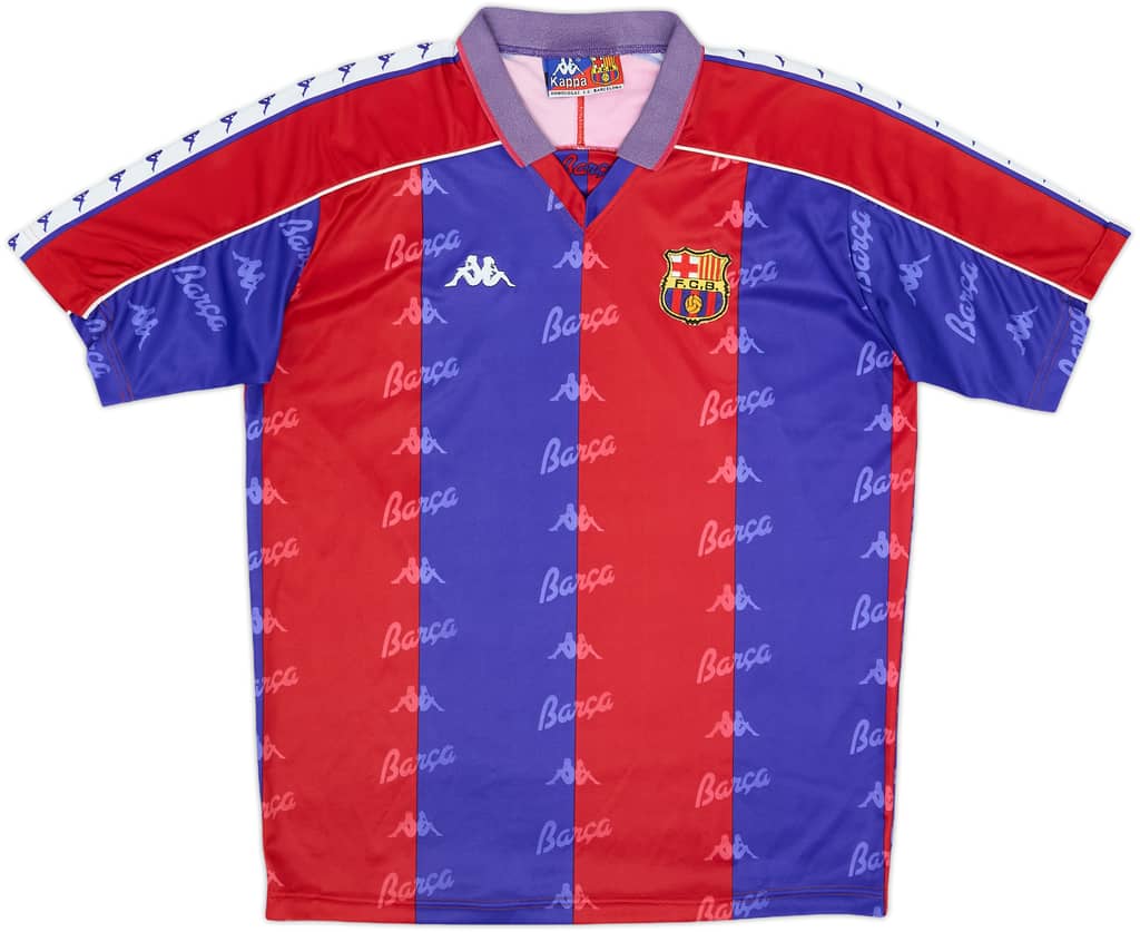 1992-95 Barcelona Home Shirt - 7/10 - (L)