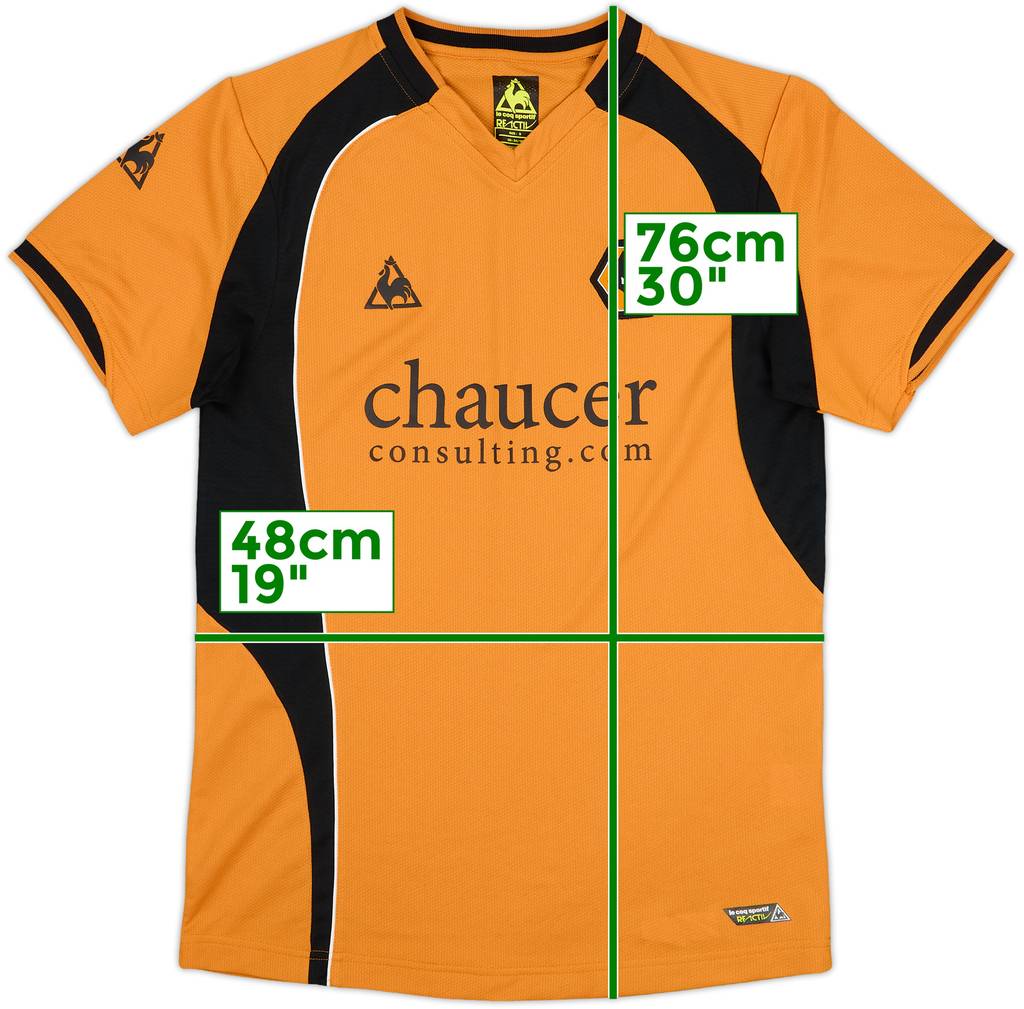 2008-09 Wolves Home Shirt - 9/10 - (S)