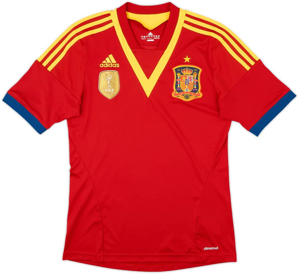 2011-12 Spain Home Shirt - 8/10 - (S)