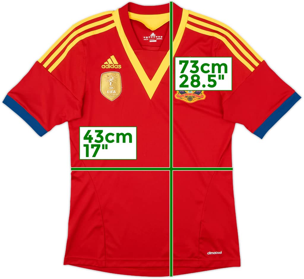 2011-12 Spain Home Shirt - 8/10 - (S)