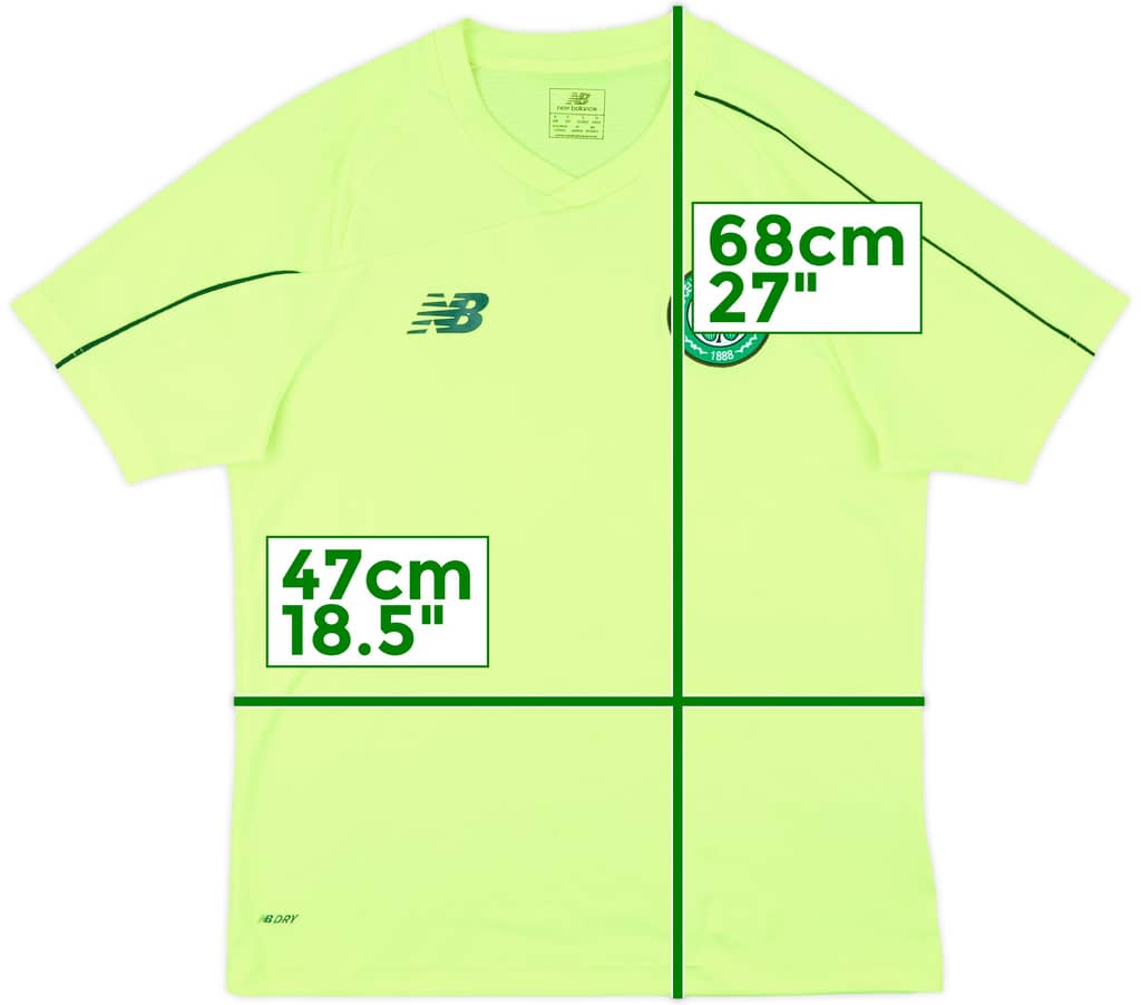 2014-15 Celtic New Balance Training Shirt - 7/10 - (S)