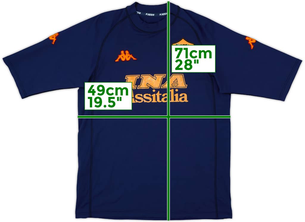 2000-01 Roma Third Shirt - 6/10 - (XL)