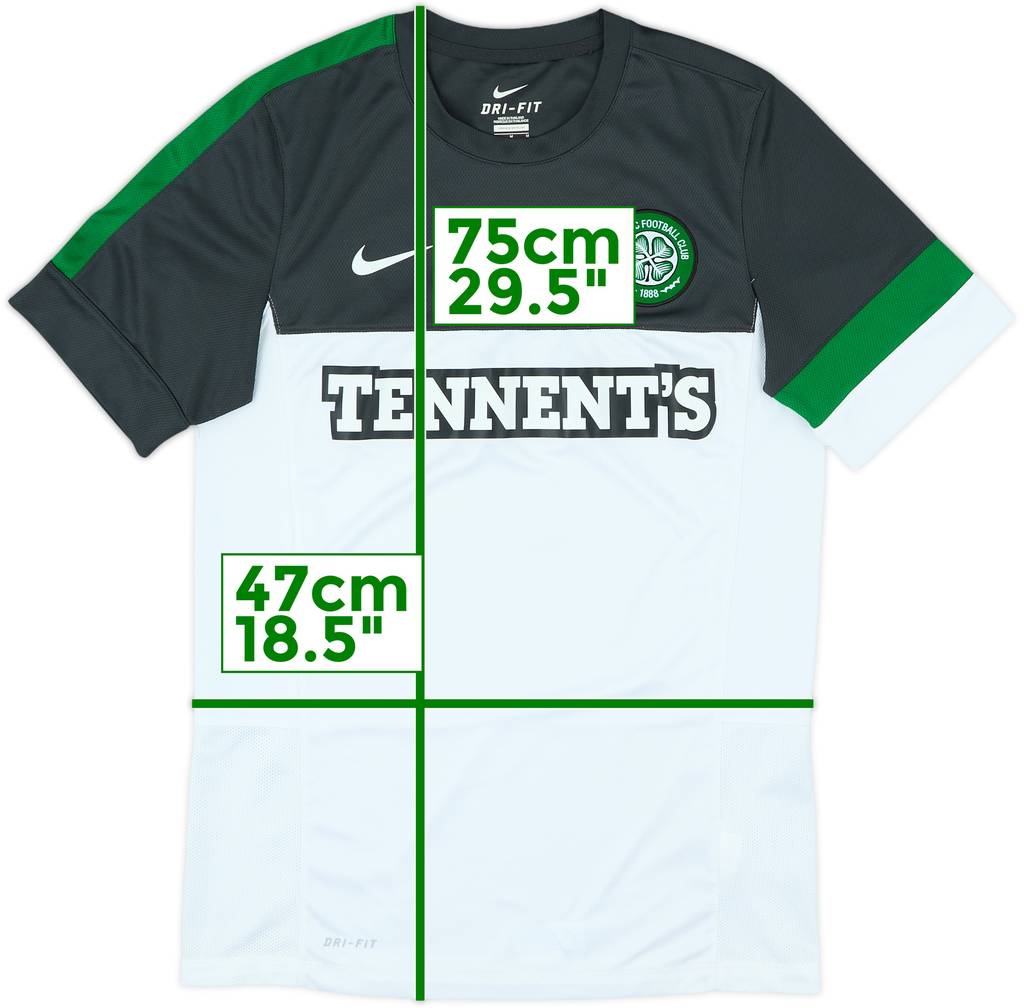 2012-13 Celtic Nike Training Shirt - 9/10 - (M)