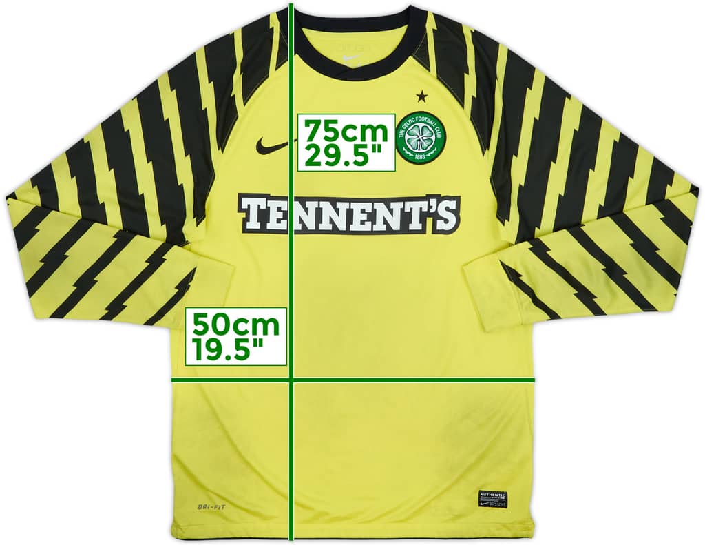 2010-11 Celtic GK Shirt - 5/10 - (M)