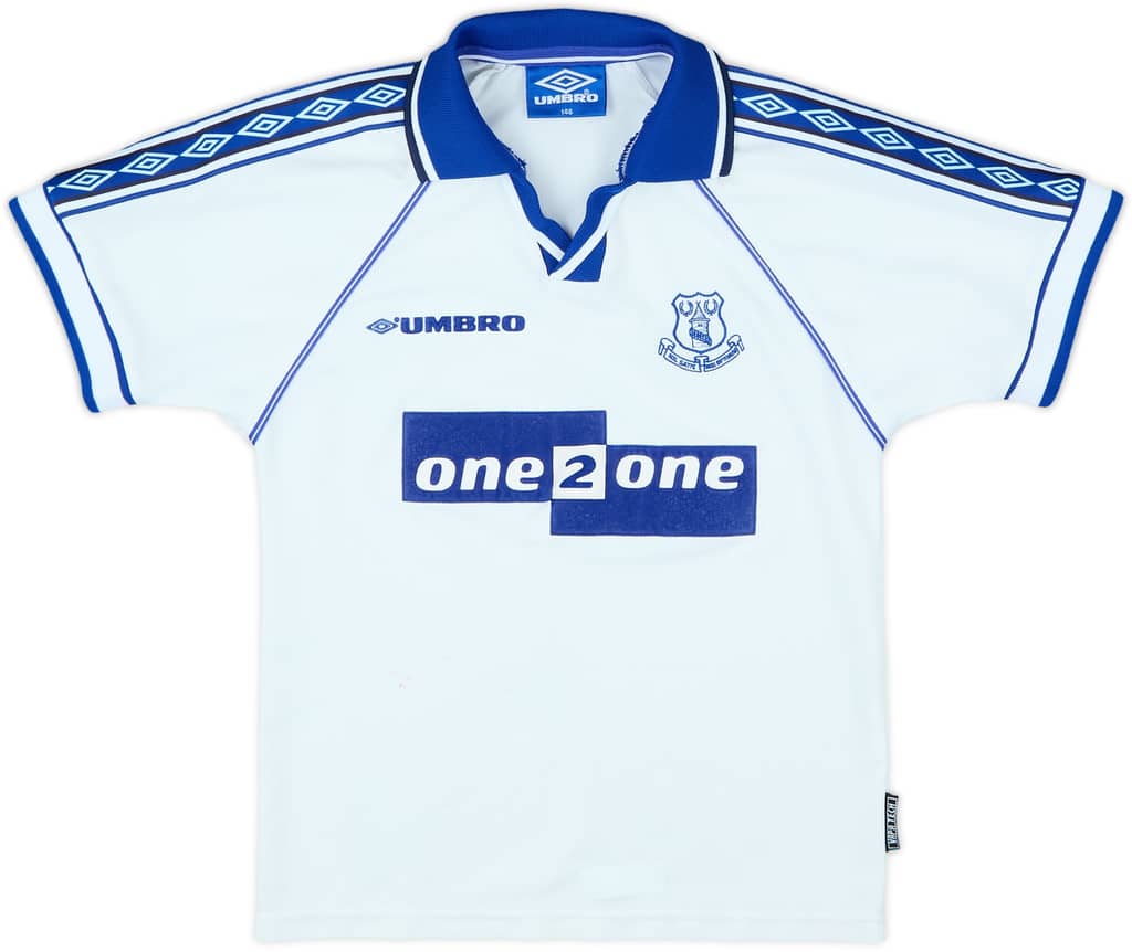 1998-99 Everton Away Shirt - 7/10 - (M.Boys)