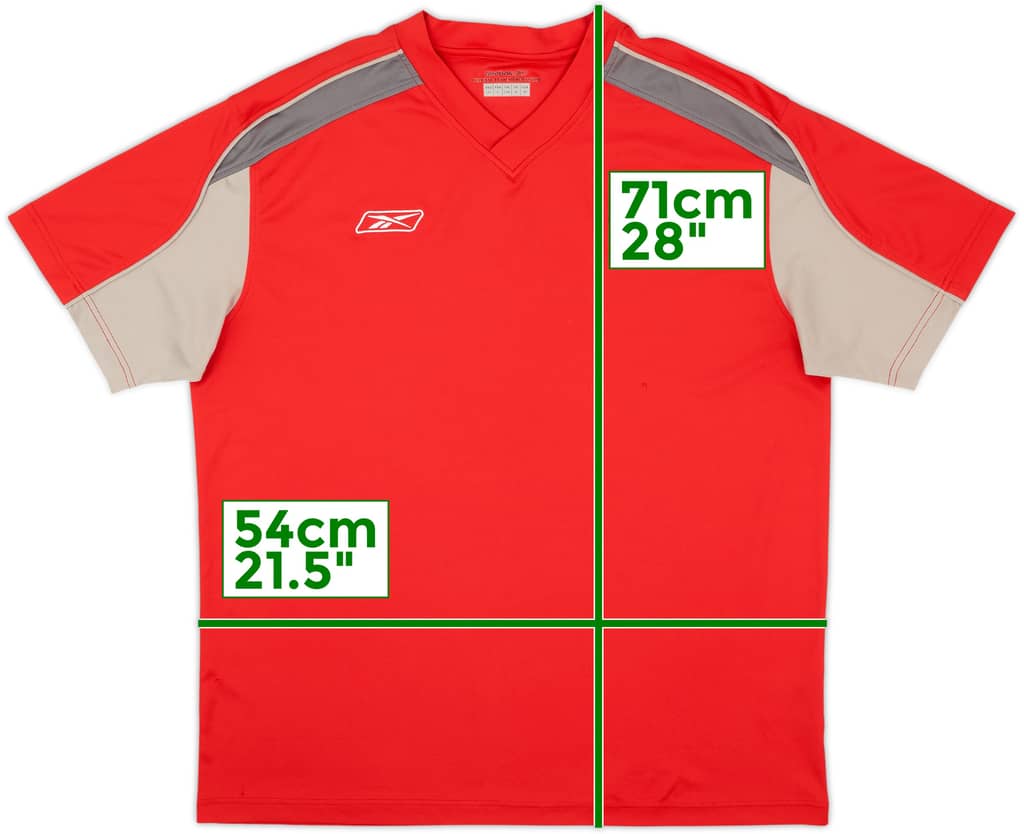 2002-03 Liverpool Reebok Training Shirt - 8/10 - (L)