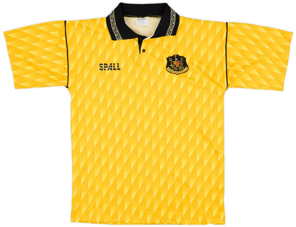 1991-93 Dumbarton Home Shirt - 6/10 - (XL.Boys)