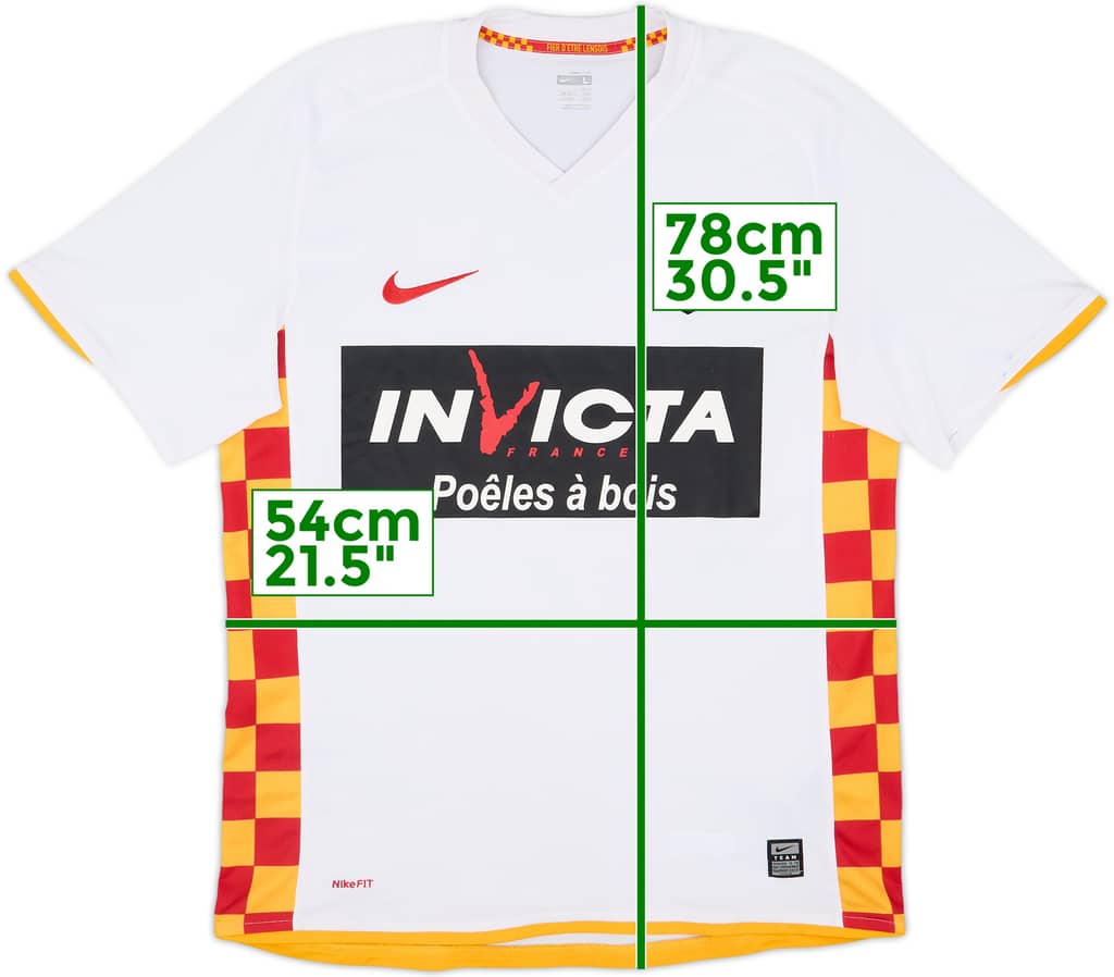 2008-09 Lens Away Shirt - 8/10 - (L)