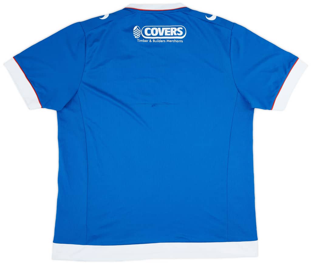 2016-17 Portsmouth Home Shirt - 7/10 - (XL)