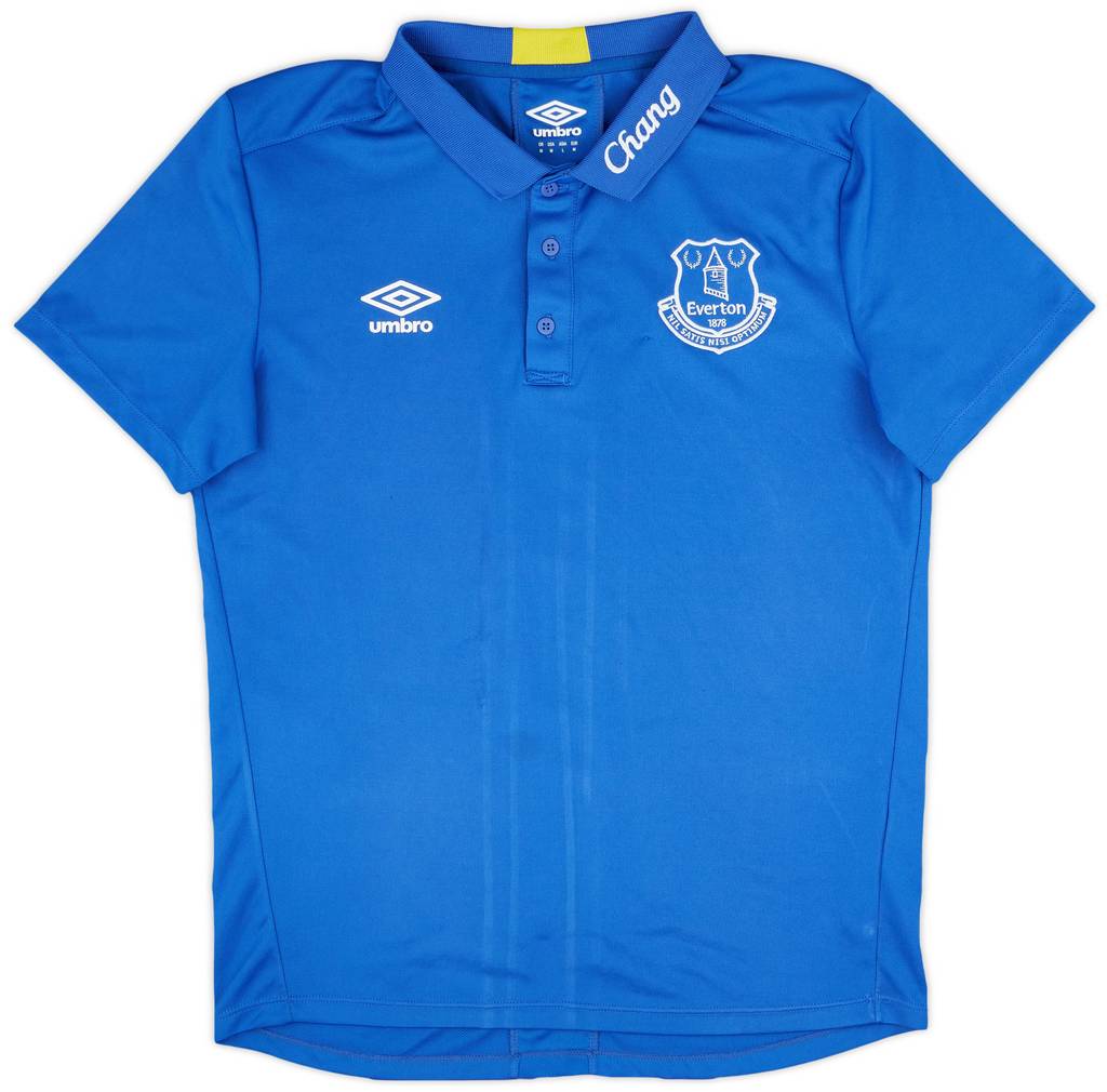 2018-19 Everton Umbro Polo Shirt - 7/10 - (M)