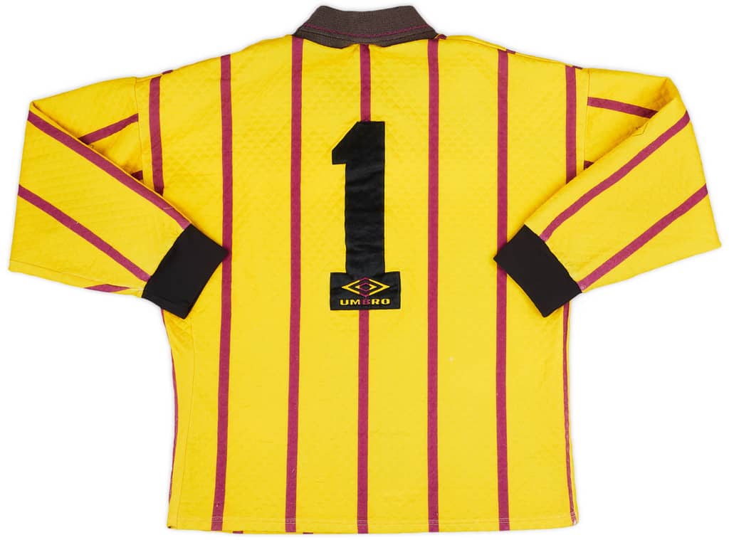 1990-91 Aberdeen GK Shirt #1 - 8/10 - (S)
