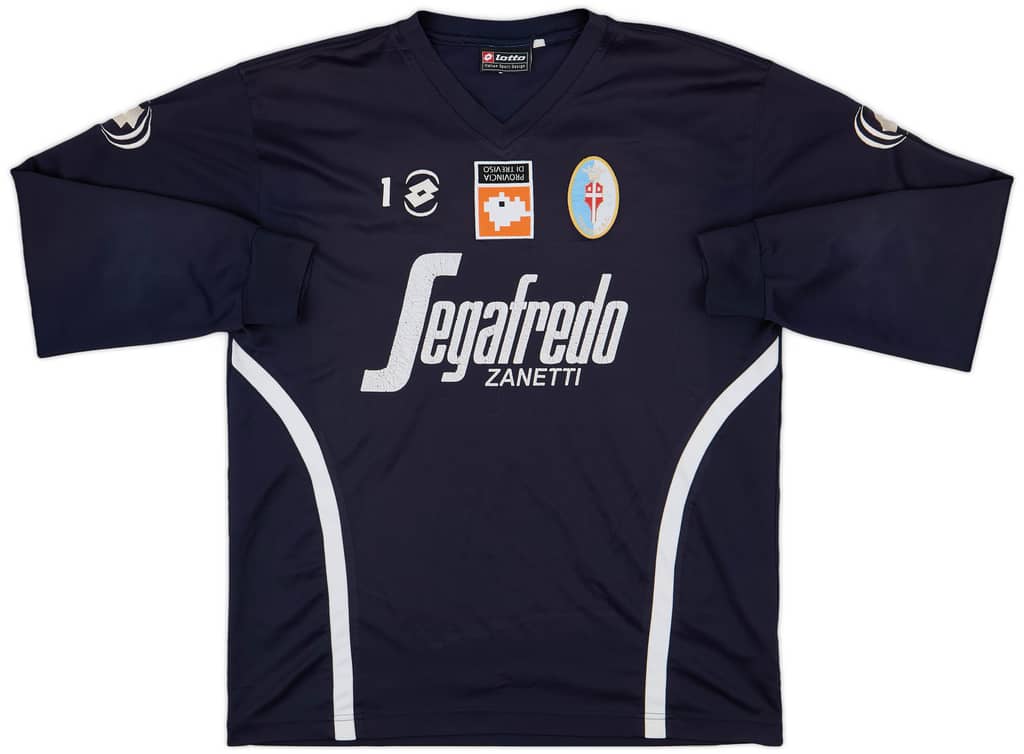 2003-04 Treviso Lotto Player Issue Training L/S Shirt #1 - 6/10 - (L)
