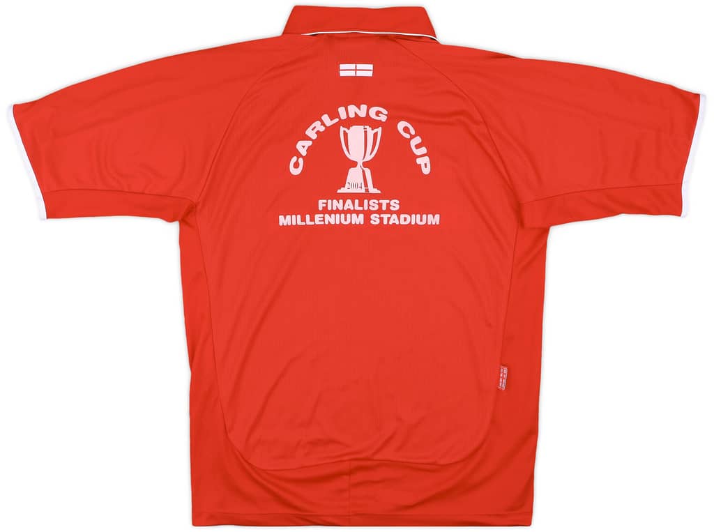 2003-04 Middlesbrough 'Carling Cup Finalists' Home Shirt - 9/10 - (XXL)