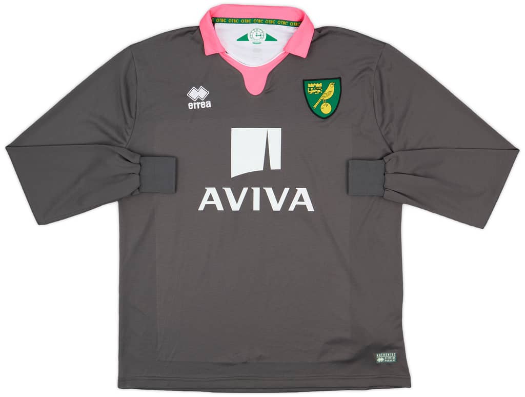 2015-16 Norwich GK Shirt #26 - 9/10 - (XL)