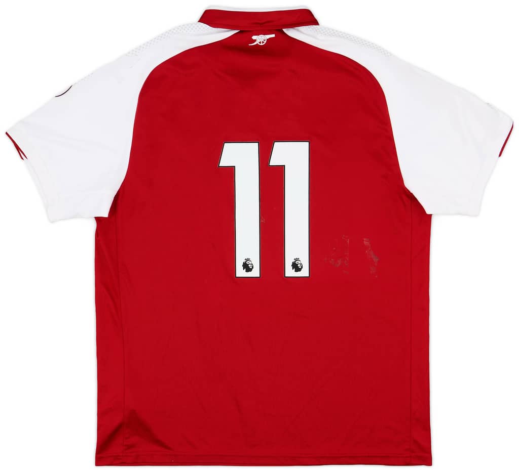 2017-18 Arsenal Home Shirt #11 - 7/10 - (XL)