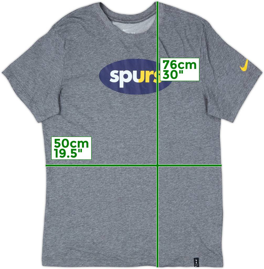 2020-21 Tottenham Hotspur Nike Cotton Tee - 10/10 - (M)