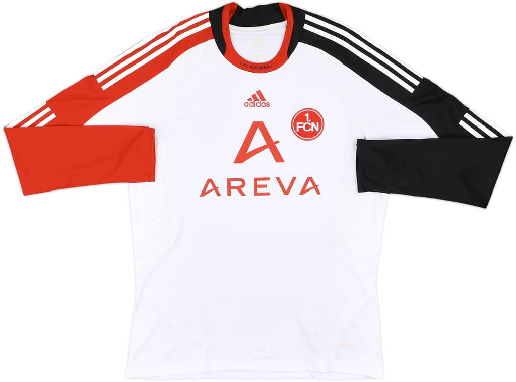 2009-10 Nurnberg Player Issue Away L/S Shirt - 7/10 - (L)