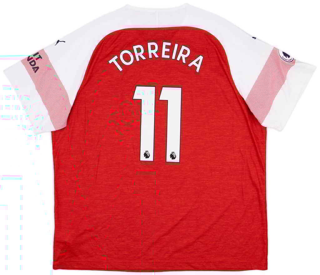2018-19 Arsenal Home Shirt Torreira #11 - 9/10 - (3XL)