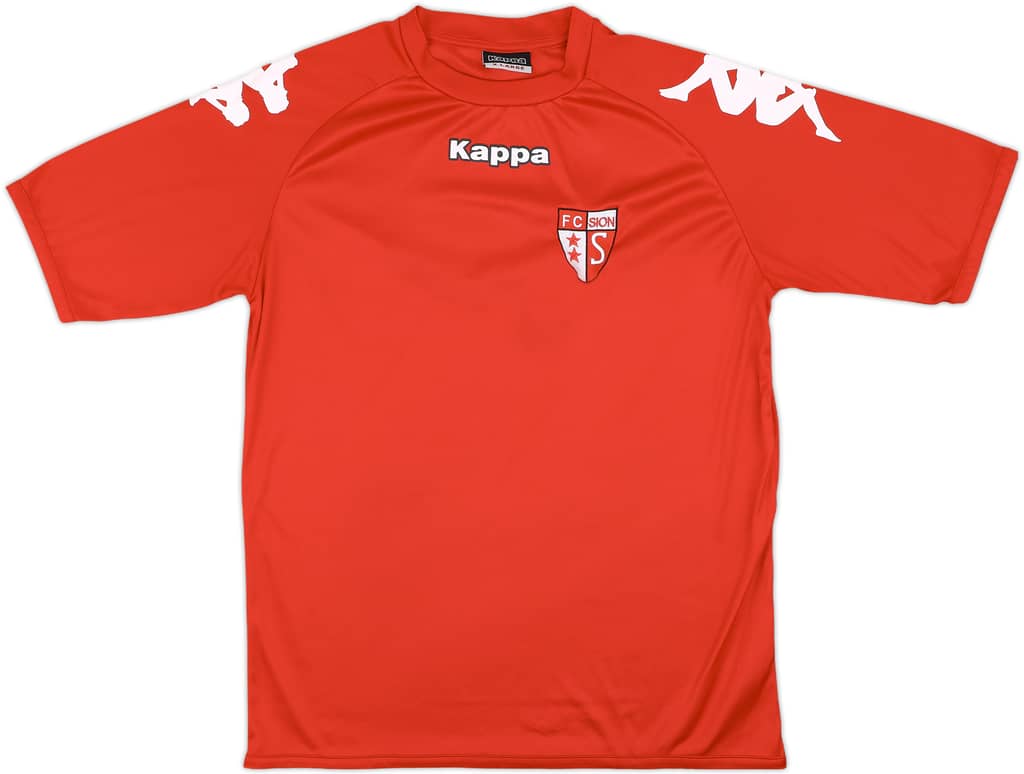 2009-10 FC Sion Kappa Training Shirt - 8/10 - (XL)