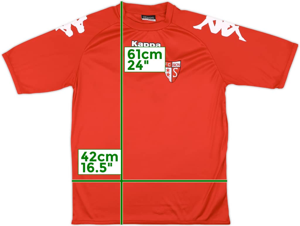 2009-10 FC Sion Kappa Training Shirt - 8/10 - (XL)